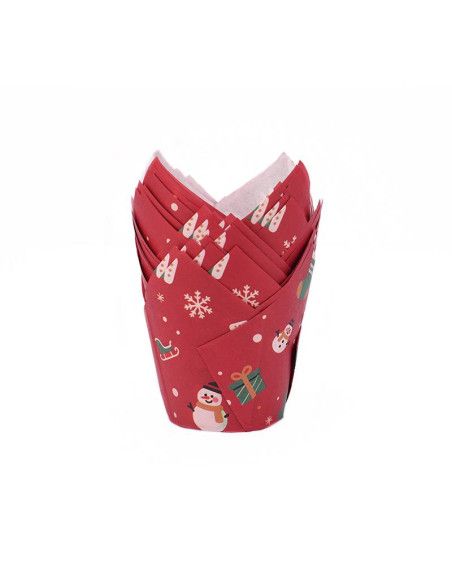 AZ CAPSULA TULIPA ROJO NAVIDAD 50 UN