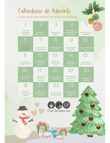 CALENDARIO DE ADVIENTO