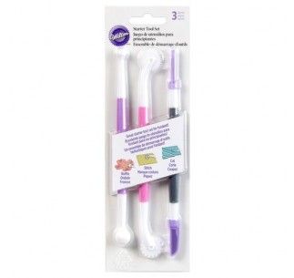 WILTON HERRAMIENTAS PARA FONDANT 3 UN 2