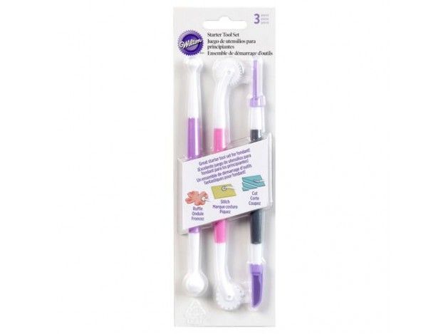 WILTON HERRAMIENTAS PARA FONDANT 3 UN