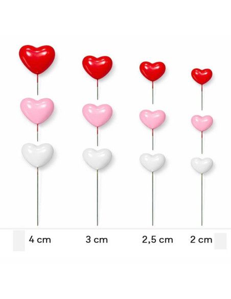 AZUCREN SET 30 CORAZONES DECORATIVOS
