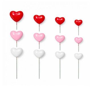 AZUCREN SET 30 CORAZONES...