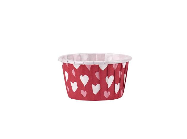 AZ CAPSULA RIGIDA ROJA CON CORAZONES...