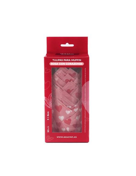 AZUCREN CAPSULA TULIPA ROSAS CORAZONES 50 UD