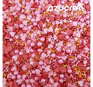 AZUCREN SPRINKLE CORAZONES...