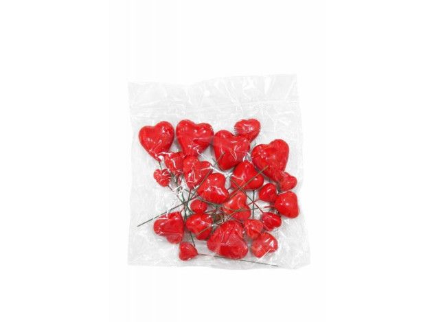 AZUCREN SET 20 CORAZONES DECORATIVOS...