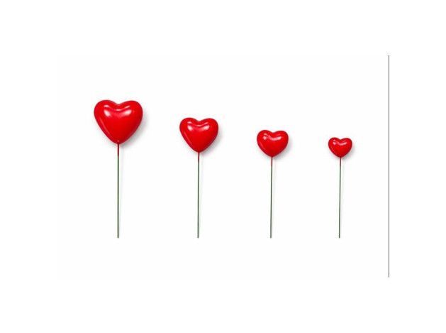 AZUCREN SET 20 CORAZONES DECORATIVOS...