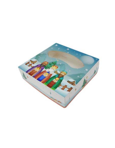 CAJA ROSCON DE REYES 50x40 Y KIT SURTIDO