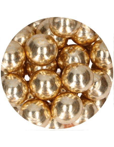 FC PERLAS BOLAS DE CHOCOLATE DORADAS 130G