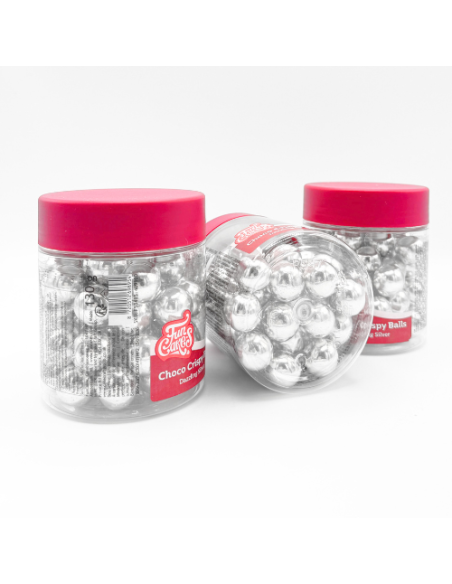 FC PERLAS BOLAS DE CHOCOLATE PLATEADAS 130G