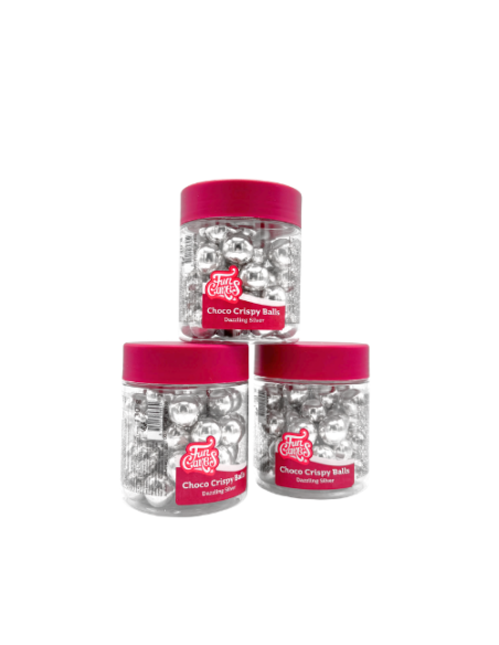 FC PERLAS BOLAS DE CHOCOLATE PLATEADAS 130G