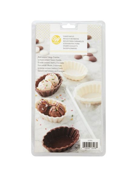 WILTON MOLDE TARTALETAS CHOCOLATE