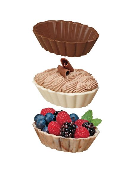 WILTON MOLDE TARTALETAS CHOCOLATE