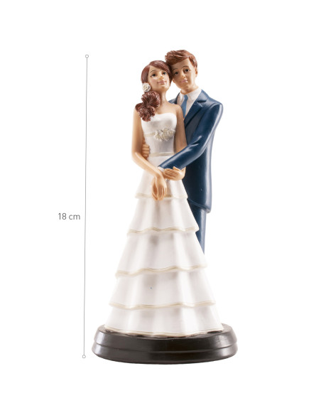 DEKORA PAREJA DE BODA MANOS ARRIBA