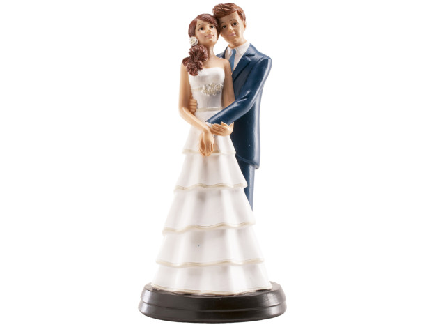 DEKORA PAREJA DE BODA MANOS ARRIBA