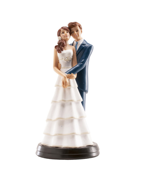 DEKORA PAREJA DE BODA MANOS ARRIBA