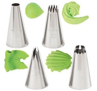 WILTON BOQUILLAS BORDES SET 4 UN