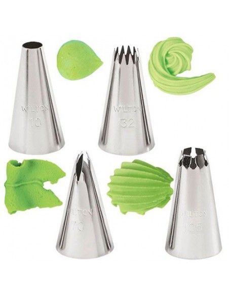 WILTON BOQUILLAS BORDES SET 4 UN