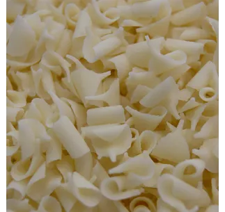MICRO VIRUTAS RIZO CHOCOLATE BLANCO. VENTA A PESO