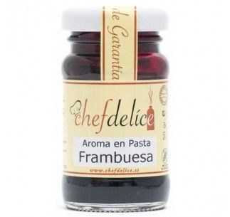 CHEFDELICE AROMA FRAMBUESA EN PASTA 50 GR
