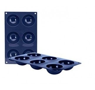 IBILI MOLDE SILICONA SEMIESFERAS 6 CAVIDADES