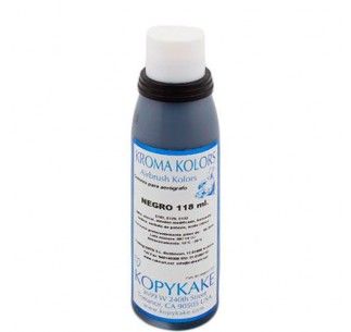 KOPYKAKE COLORANTE AEROGRAFO NEGRO 118 ML