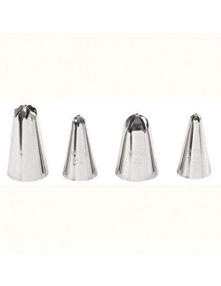 WILTON BOQUILLAS FLORES SET 4 UN