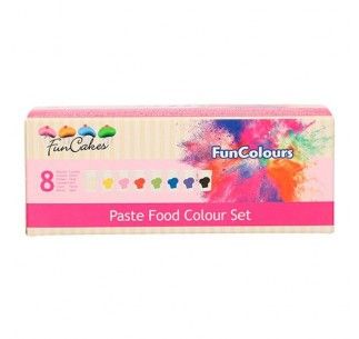 FUNCAKES SET 8 COLORANTES EN PASTA 35 GR 2