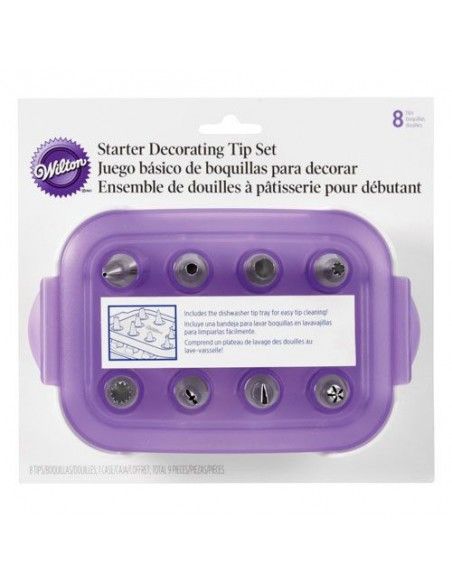 WILTON SET BOQUILLAS BASICAS 8 UN