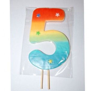 VELA NUMERO GRANDE HANDMADE