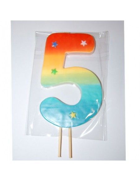 VELA NUMERO GRANDE HANDMADE