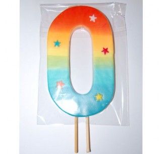 VELA NUMERO GRANDE HANDMADE 2