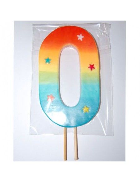 VELA NUMERO GRANDE HANDMADE
