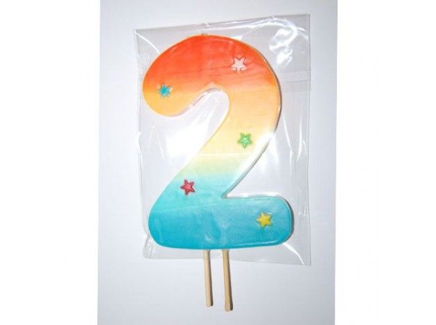 VELA NUMERO GRANDE HANDMADE