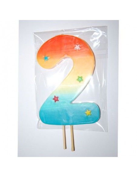 VELA NUMERO GRANDE HANDMADE