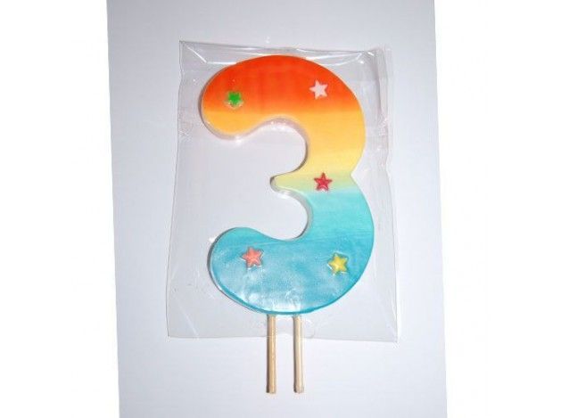 VELA NUMERO GRANDE HANDMADE