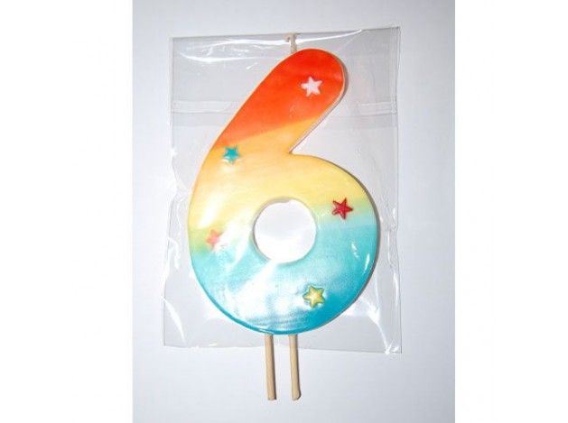 VELA NUMERO GRANDE HANDMADE