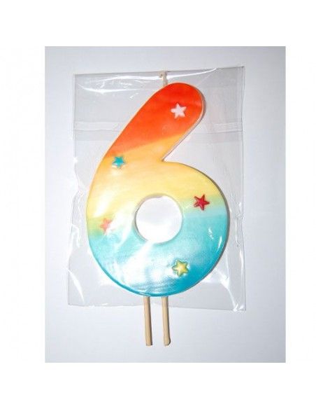 VELA NUMERO GRANDE HANDMADE