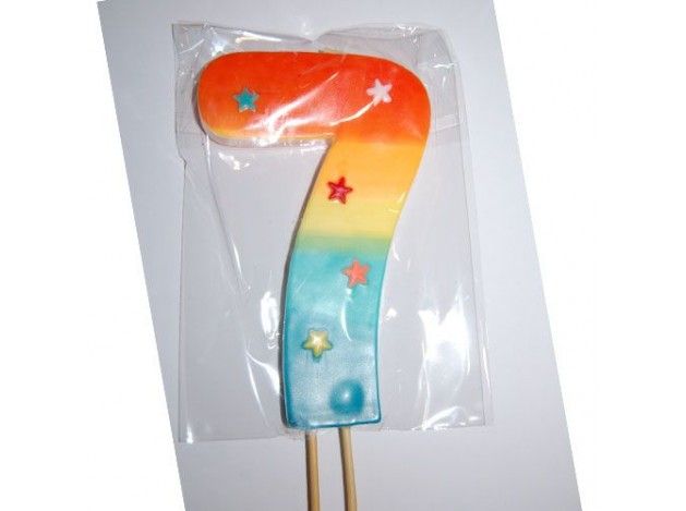 VELA NUMERO GRANDE HANDMADE