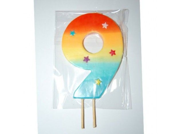 VELA NUMERO GRANDE HANDMADE