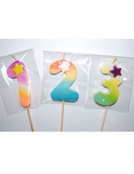 VELA NUMERO HANDMADE