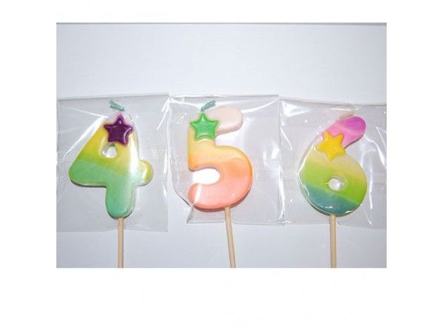 VELA NUMERO HANDMADE
