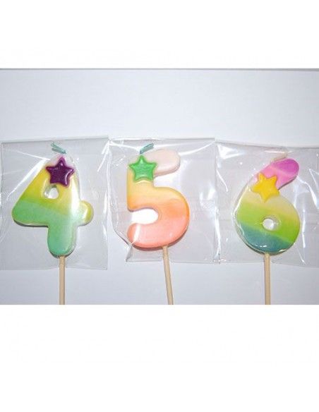 VELA NUMERO HANDMADE