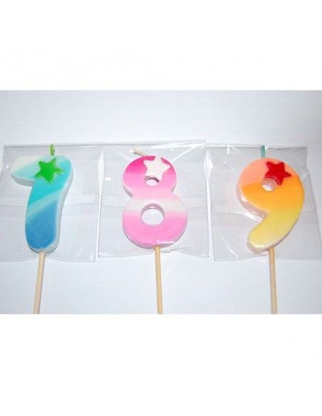 VELA NUMERO HANDMADE