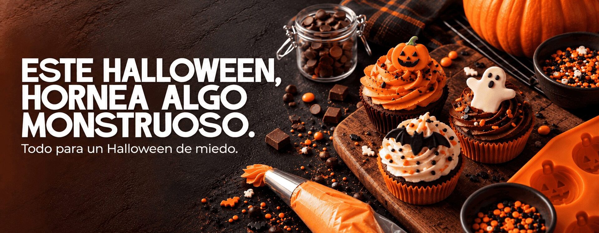 Este Halloween, hornea algo monstruoso: todo para un Halloween de miedo