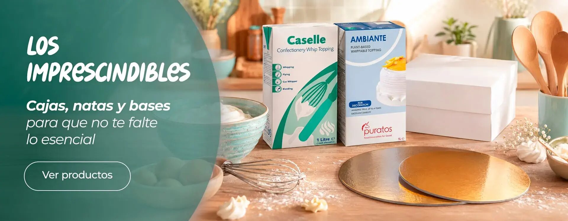 Los imprescindibles: cajas, natas y bases para que no te falte lo esencial