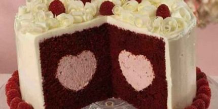 Tarta para San Valentín