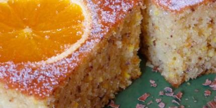 Coca de Naranja y Coco