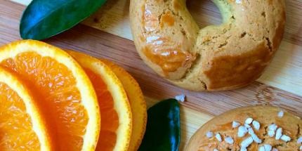 Rosquillas de Naranja al horno