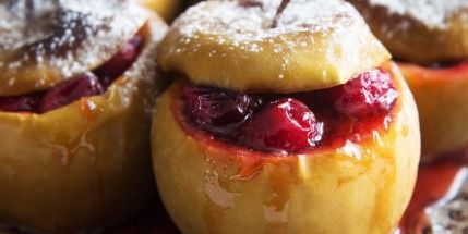 Manzanas asadas